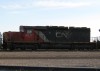 CN 6017 with added radiator attached to hood