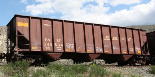 BNSF 645 636