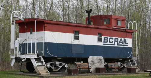 Caboose in Chetwynd